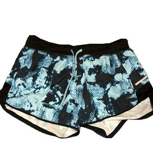 BLUE SNAKE PRINT CHAMPION ATHLETIC SHORTS